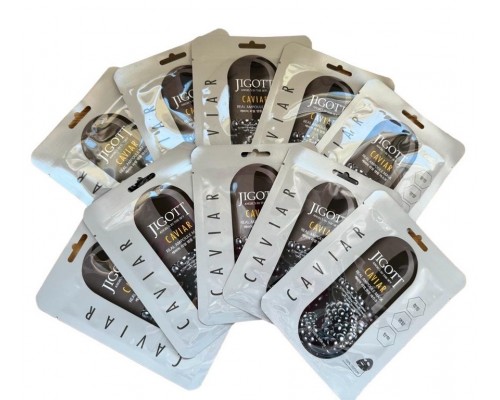 Set 10 pz. maschera-ampoule al vero caviale Jigott