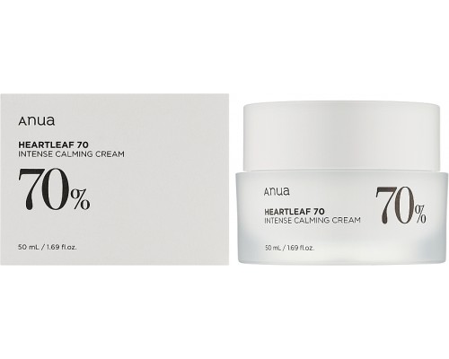 Crema intensamente calmante con 70% di Houttuynia Cordata Anua