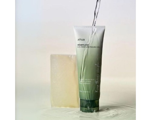 Увлажняющий пилинг гель с кислотой LHA и экстрактом Heartleaf Anua