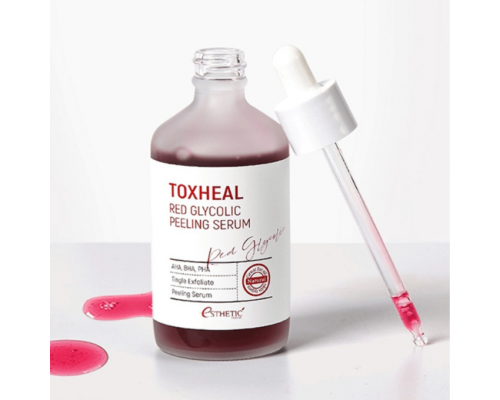 Пилинг-сыворотка с гликолевой кислотой Toxheal Red Glycolic Esthetic House