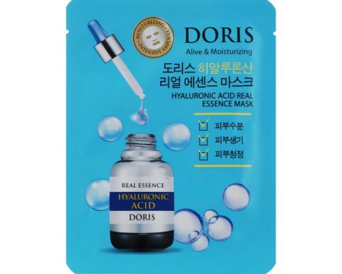 Маска с гиалуроновой кислотой Real Essence Doris