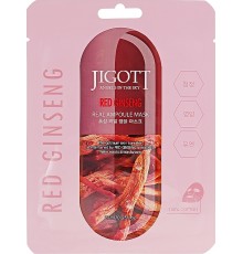 Maschera-ampoule al vero ginseng rosso Jigott