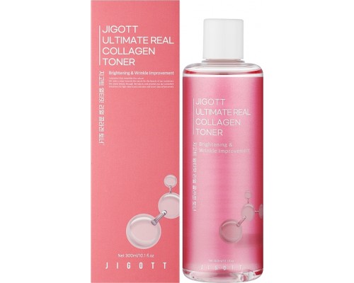 Тонер с коллагеном Ultimate Real Jigott