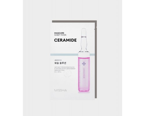Maschera in tessuto per la barriera cutanea ai ceramidi Missha