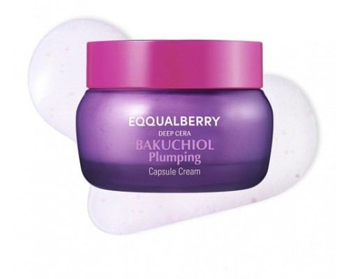 Crema rimpolpante con le capsule al bakuchiol Eqqualberry