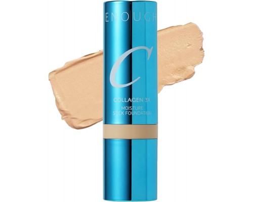 Увлажняющий тональный стик с тройным коллагеном No.21N SPF50+ PA++++ Enough