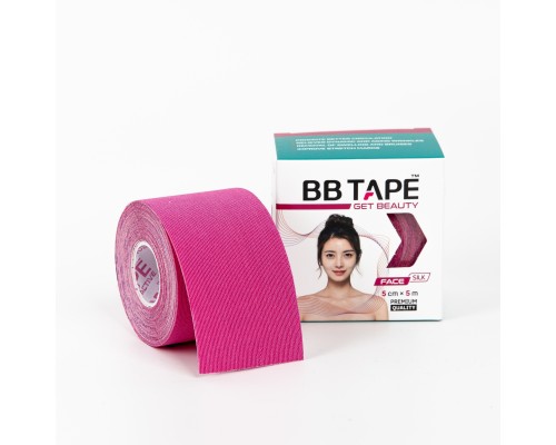 Nastro rosa di seta per il viso BB TAPE