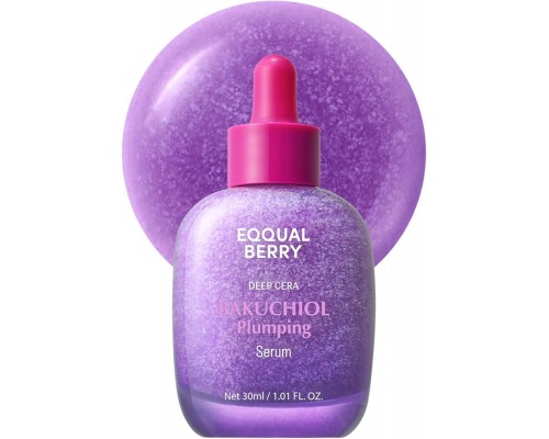 Разглаживающий серум с бакучиолом Eqqualberry