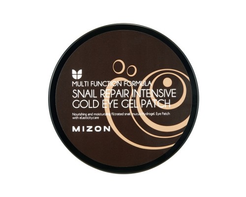 Patch hydrogel contorno occhi all'oro e bava di lumaca per riparazione intensa Mizon