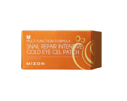 Patch hydrogel contorno occhi all'oro e bava di lumaca per riparazione intensa Mizon