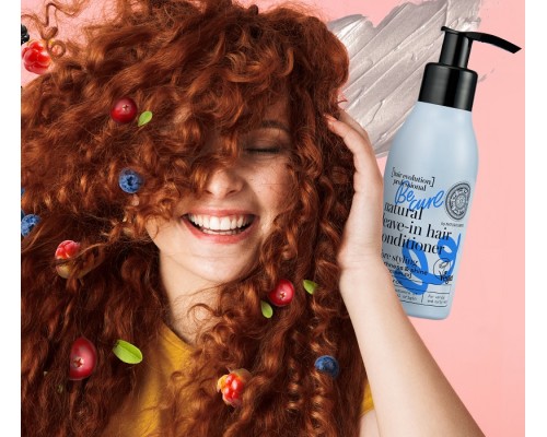 Натуральный несмываемый кондиционер для волос перед укладкой Be-curl для мягкости и сияния Natura Siberica