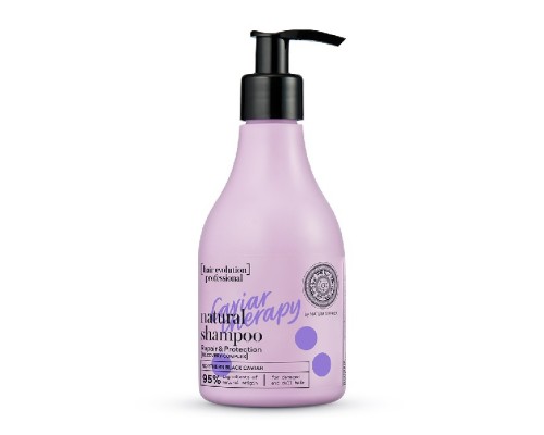 Натуральный шампунь “Caviar Therapy” Восстановление и Защита Hair Evolution Natura Siberica