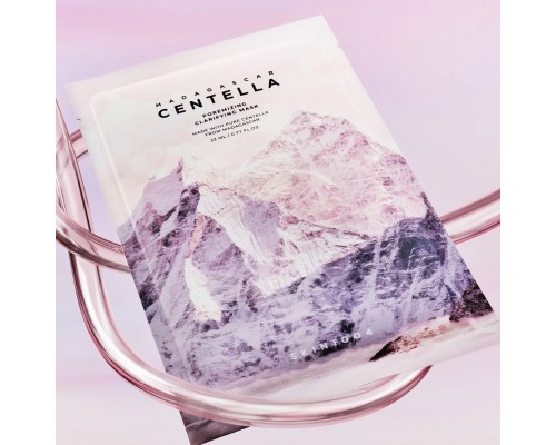 Maschera purificante minimizzante pori alla centella asiatica Skin1004