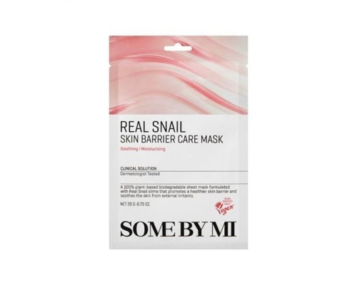 Maschera cura della barriera cutanea alla bava di lumaca Some By Mi