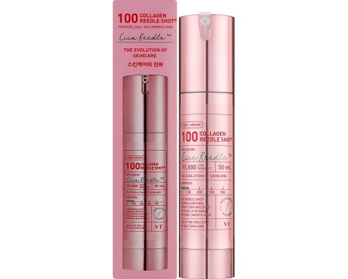 Starter-booster alle spicole e collagene Collagen Reedle Shot 100 VT Cosmetics